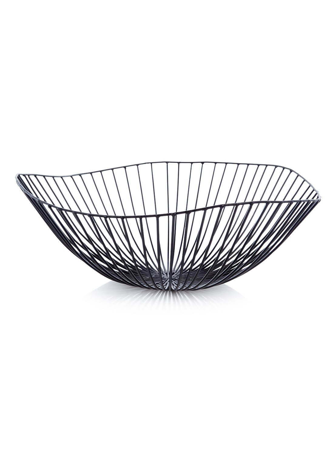 Serax Cesira draadmand 39 cm - voorkant zwart