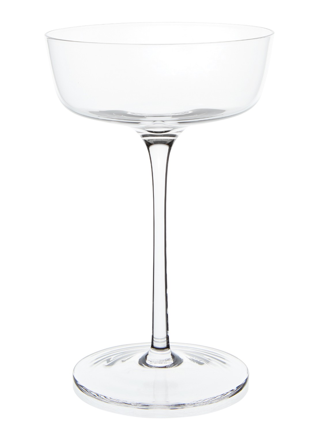 Serax Champagnecoupe 15 cl - voorkant transparant