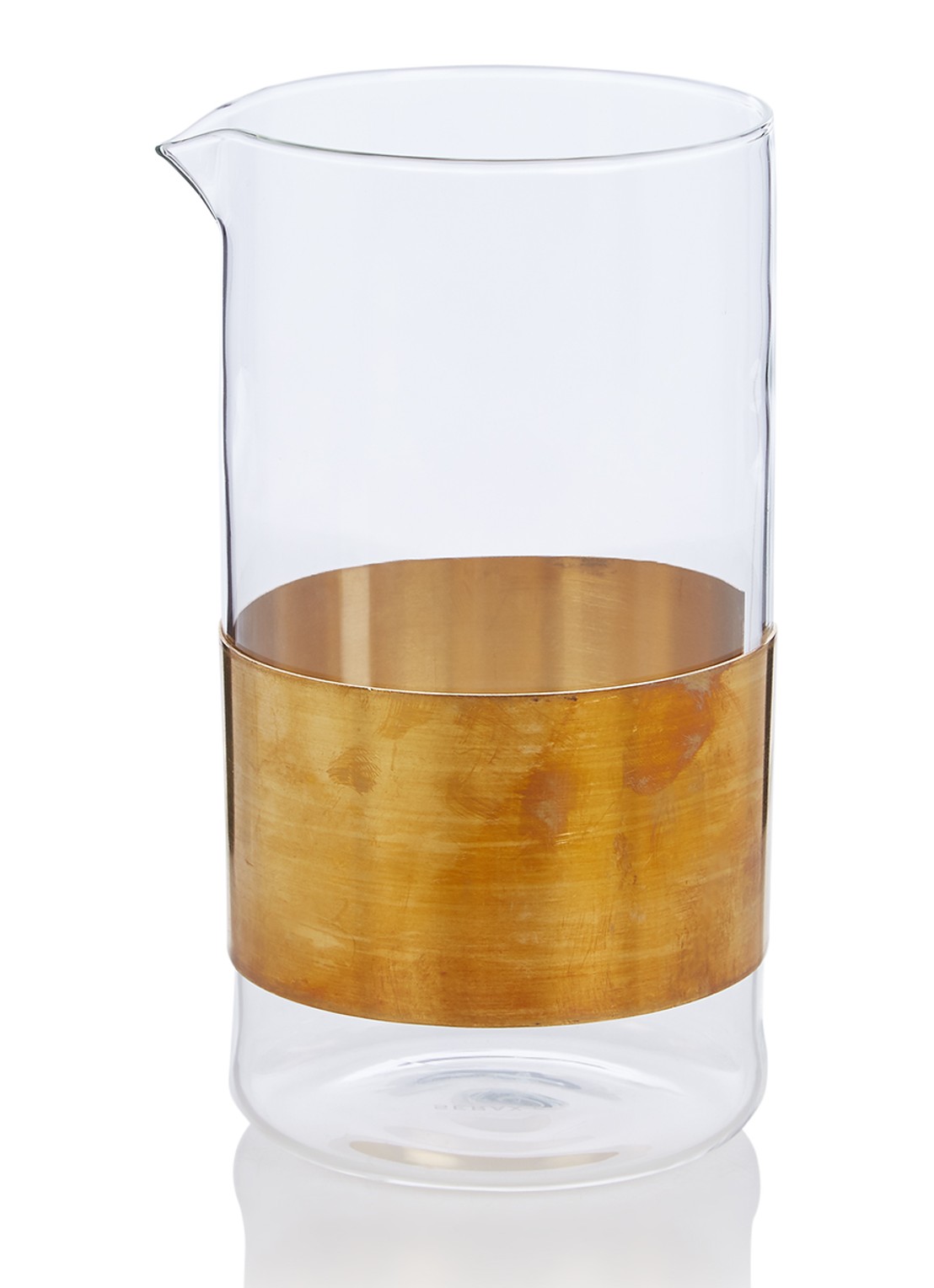 Serax Copper Chemistry karaf 1 liter - voorkant 2 goud