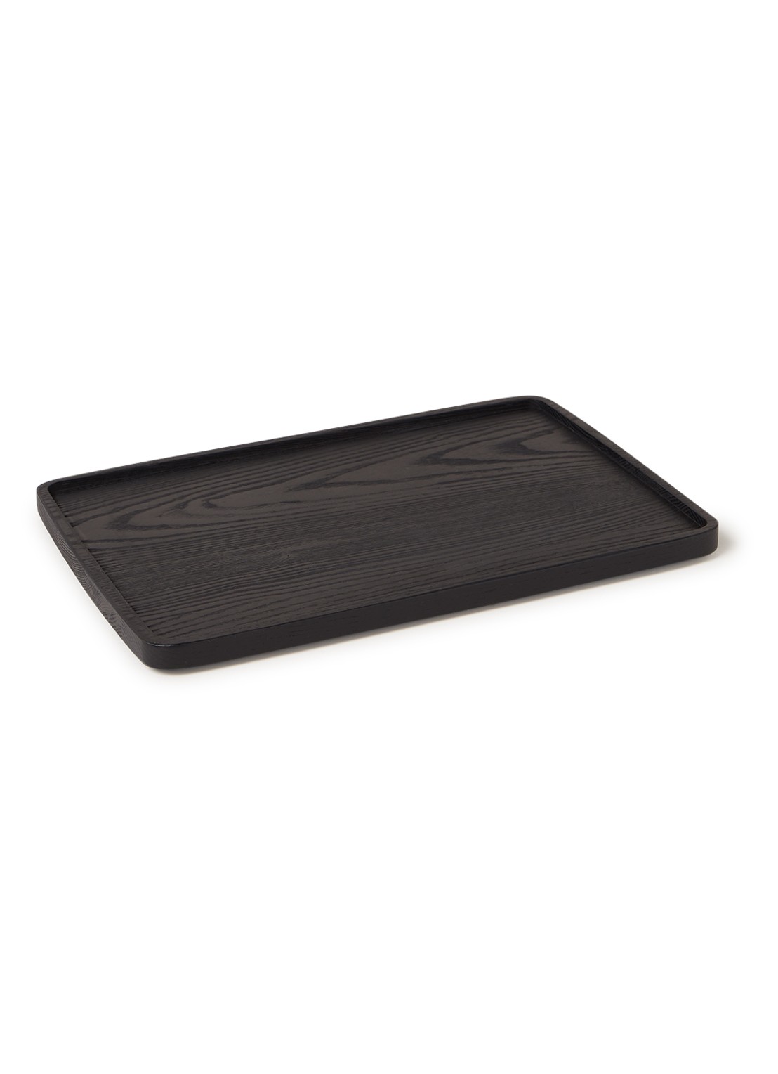 Serax Dienblad van essenhout 30 x 20 cm - voorkant zwart