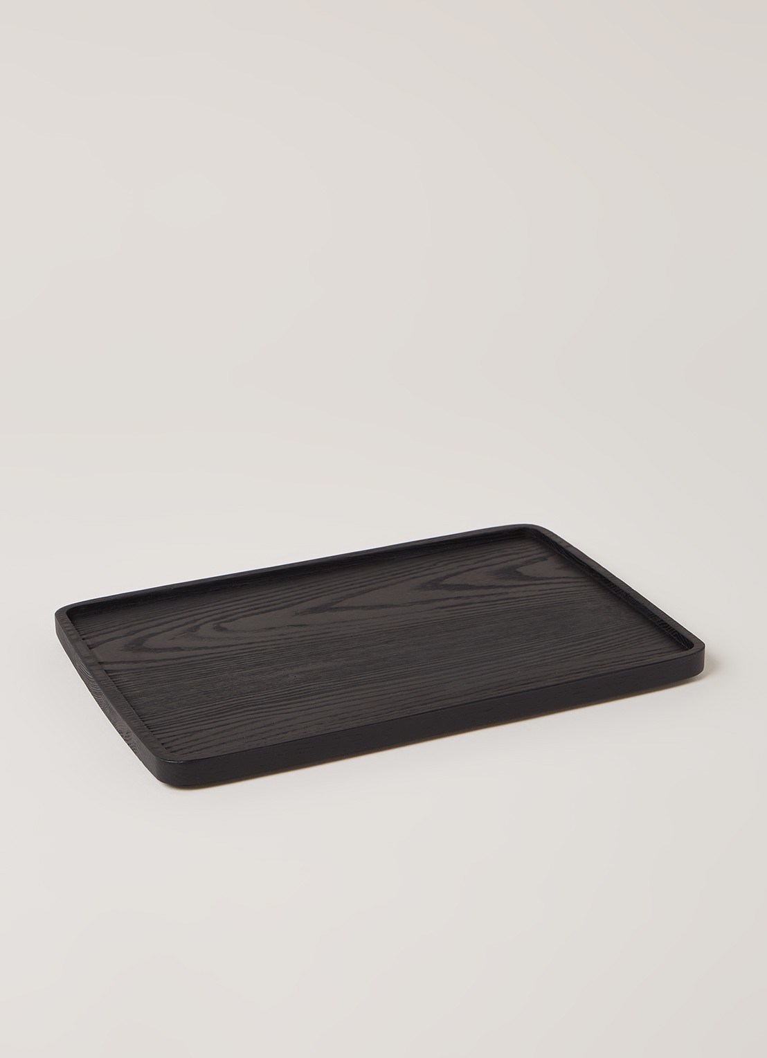 Serax Dienblad van essenhout 30 x 20 cm - voorkant 2 zwart