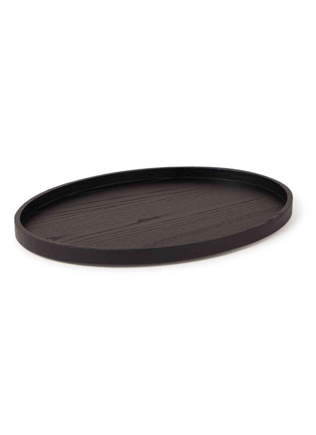Serax Dienblad van essenhout 43,6 x 31,6 cm - voorkant zwart