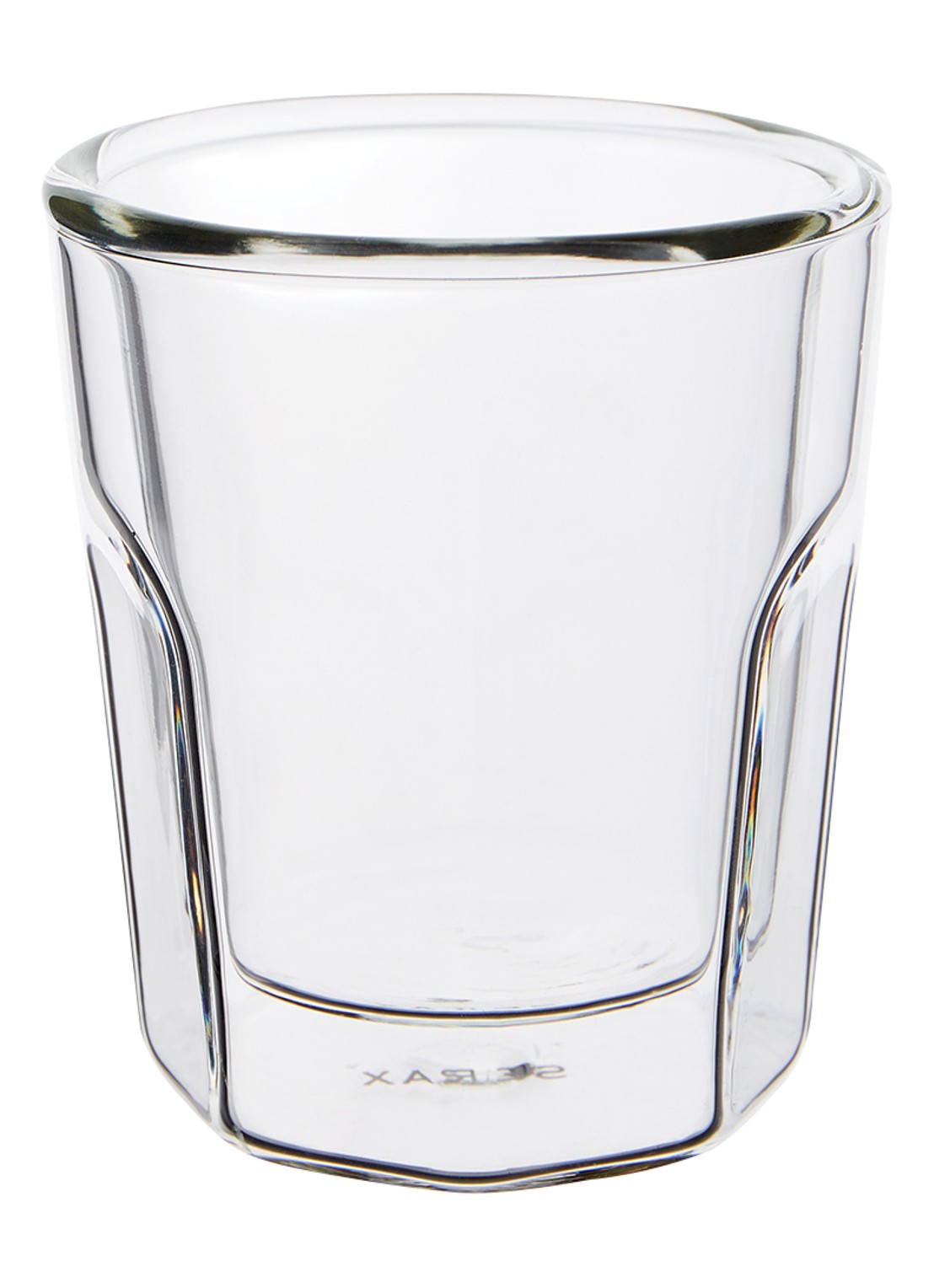 Serax Double Wall espressokopje 10 cl  - voorkant transparant