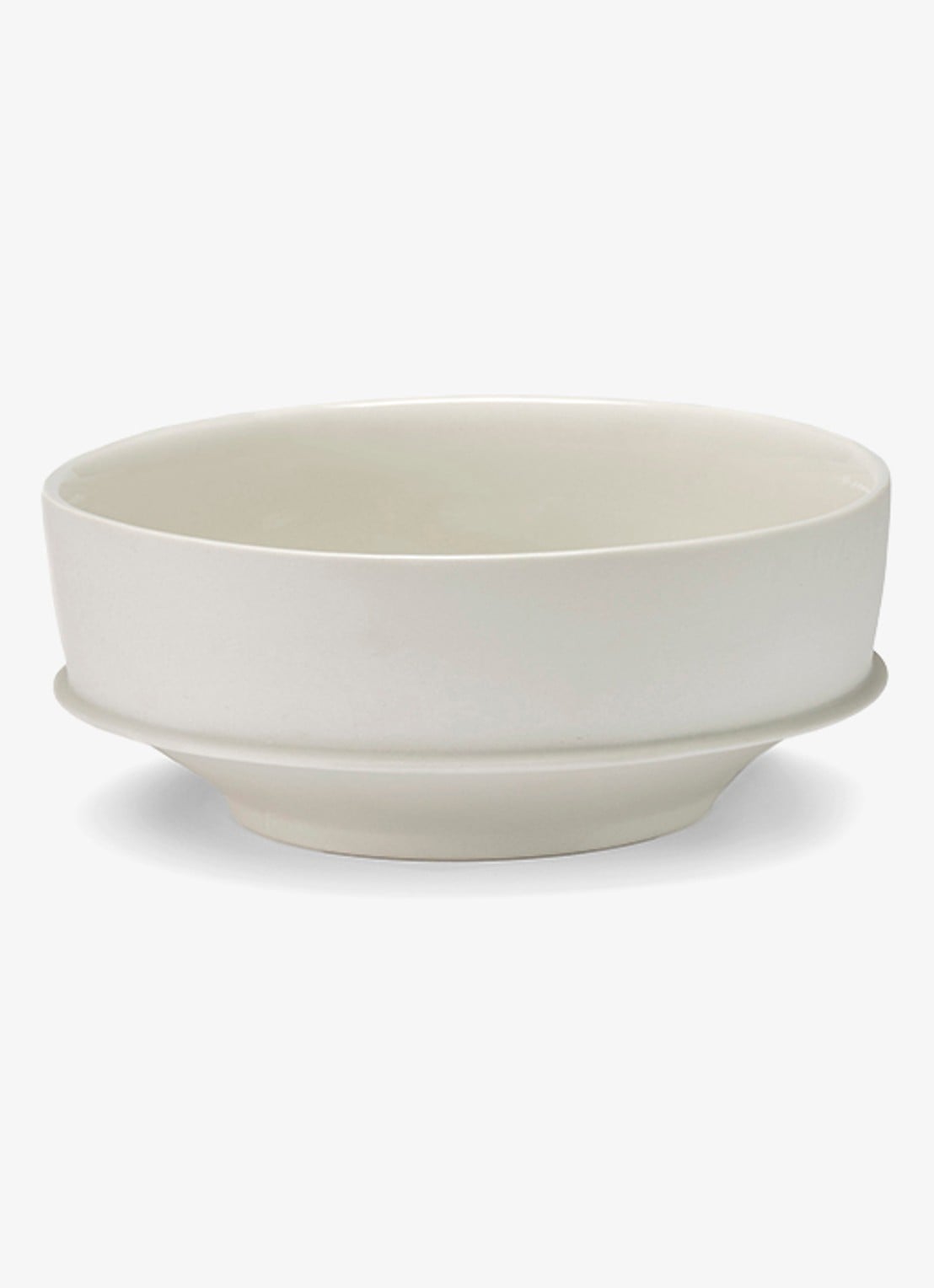 Serax Dune kom 19 cm - voorkant gebroken wit