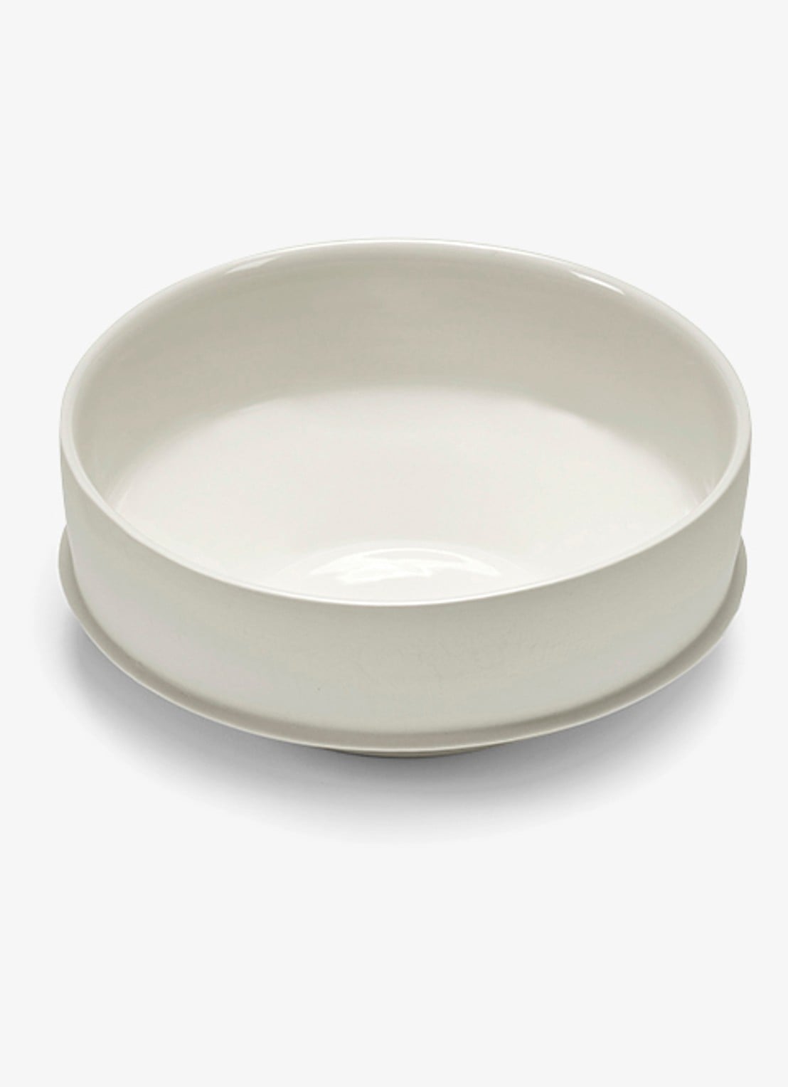 Serax Dune kom 19 cm - voorkant 3 gebroken wit