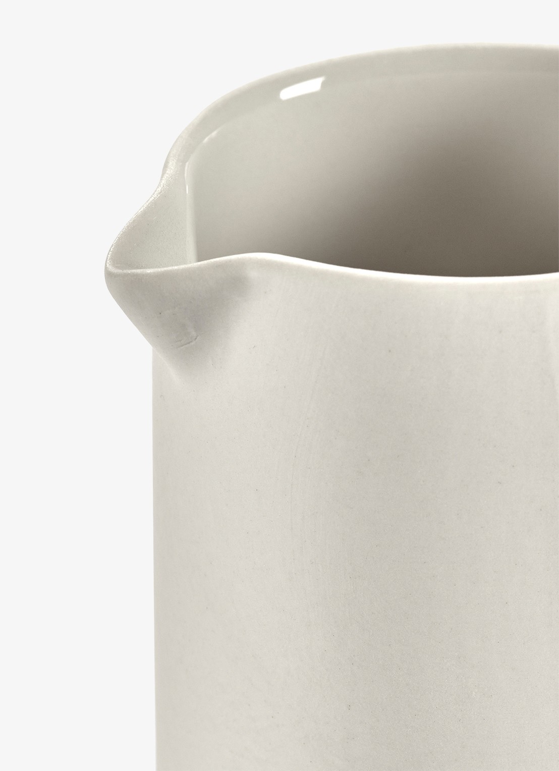 Serax Dune melkkan 24 cl - detail 2 wit