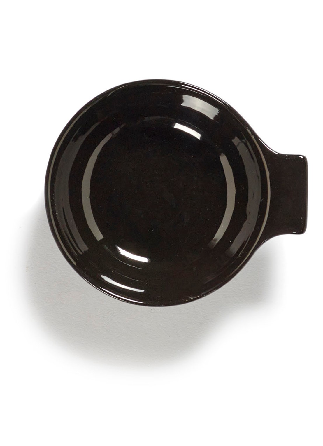 Serax Dune suikerpot 8,5 cm - voorkant 2 zwart