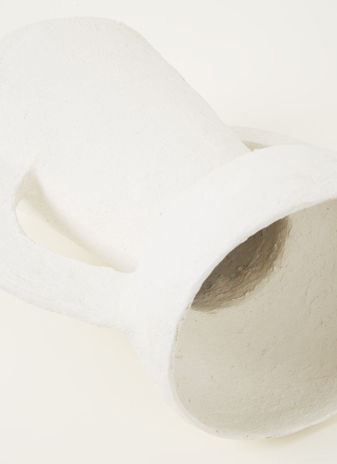 Serax Earth Large vaas 41 cm - detail 3 wit