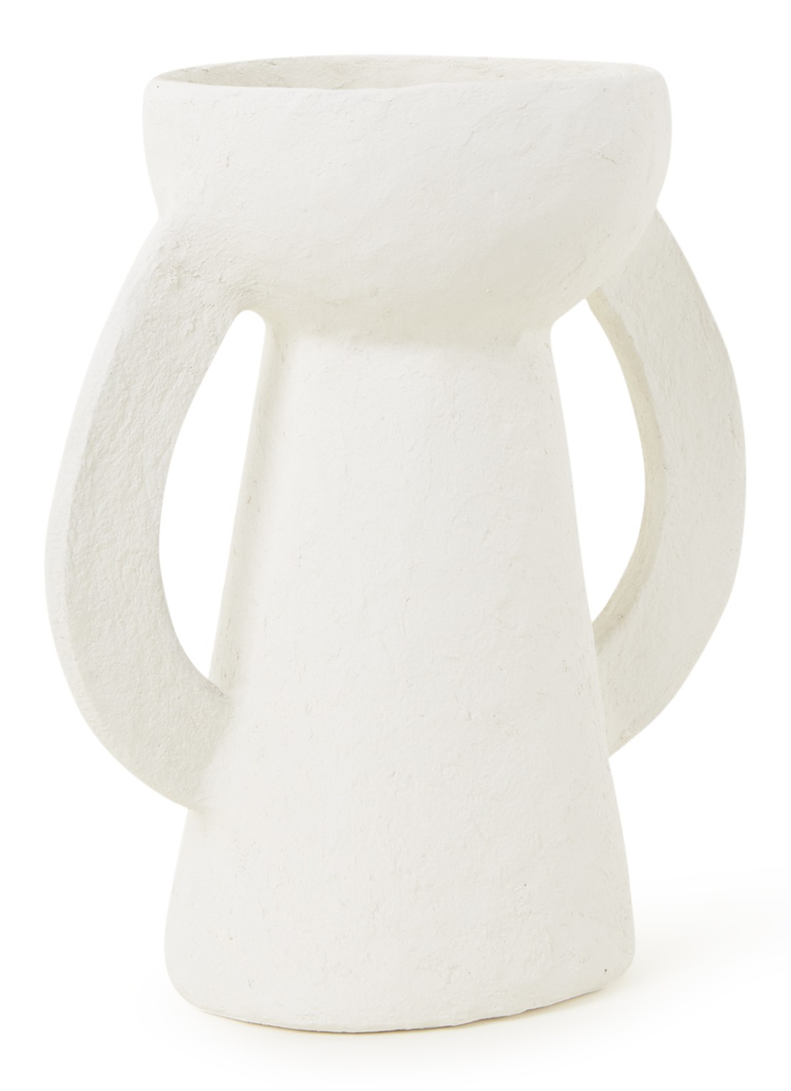 Serax Earth Large vaas 41 cm - voorkant wit