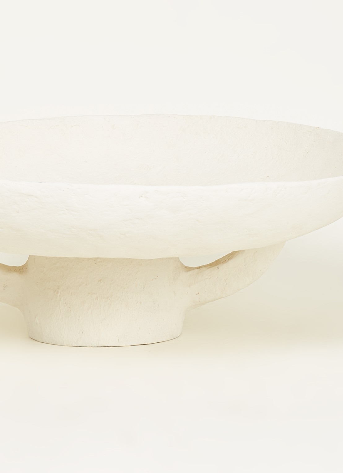 Serax Earth schaal 45 cm  - detail gebroken wit