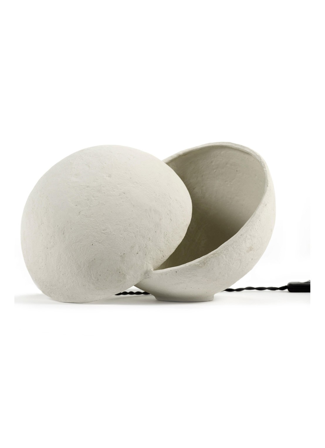 Serax Earth tafellamp 25 cm - voorkant 2 gebroken wit