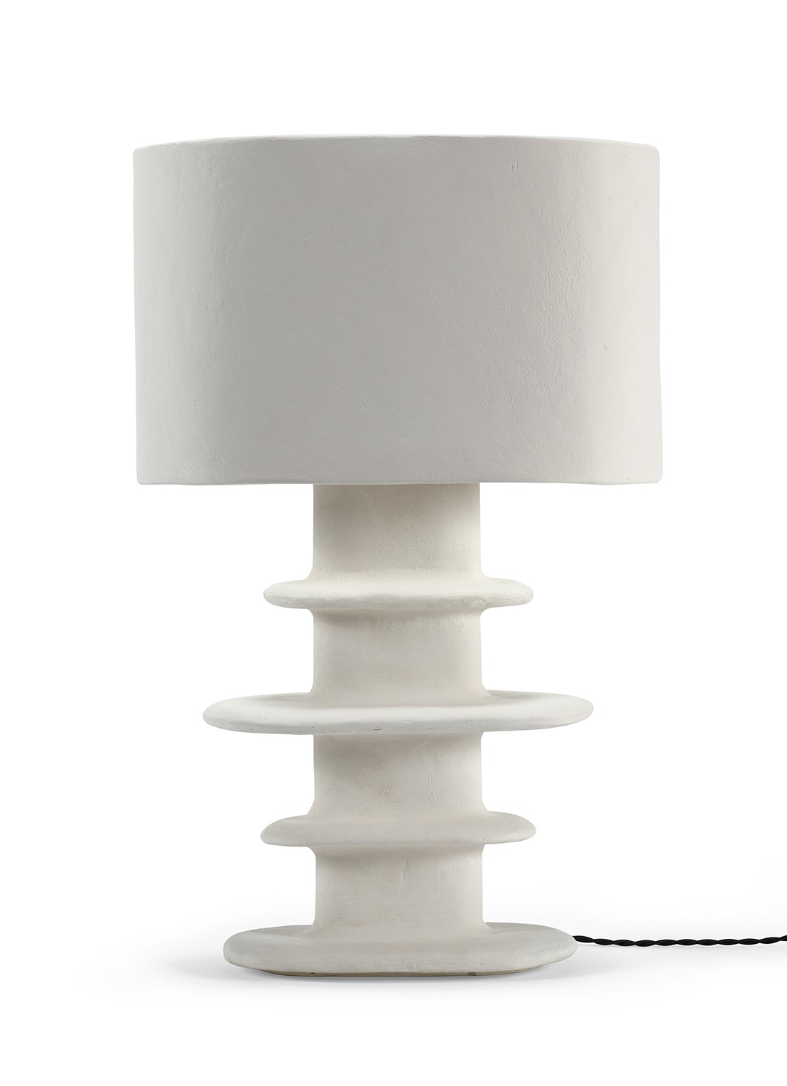 Serax Earth tafellamp 69 x 45 x 31,5 cm - voorkant 3 gebroken wit