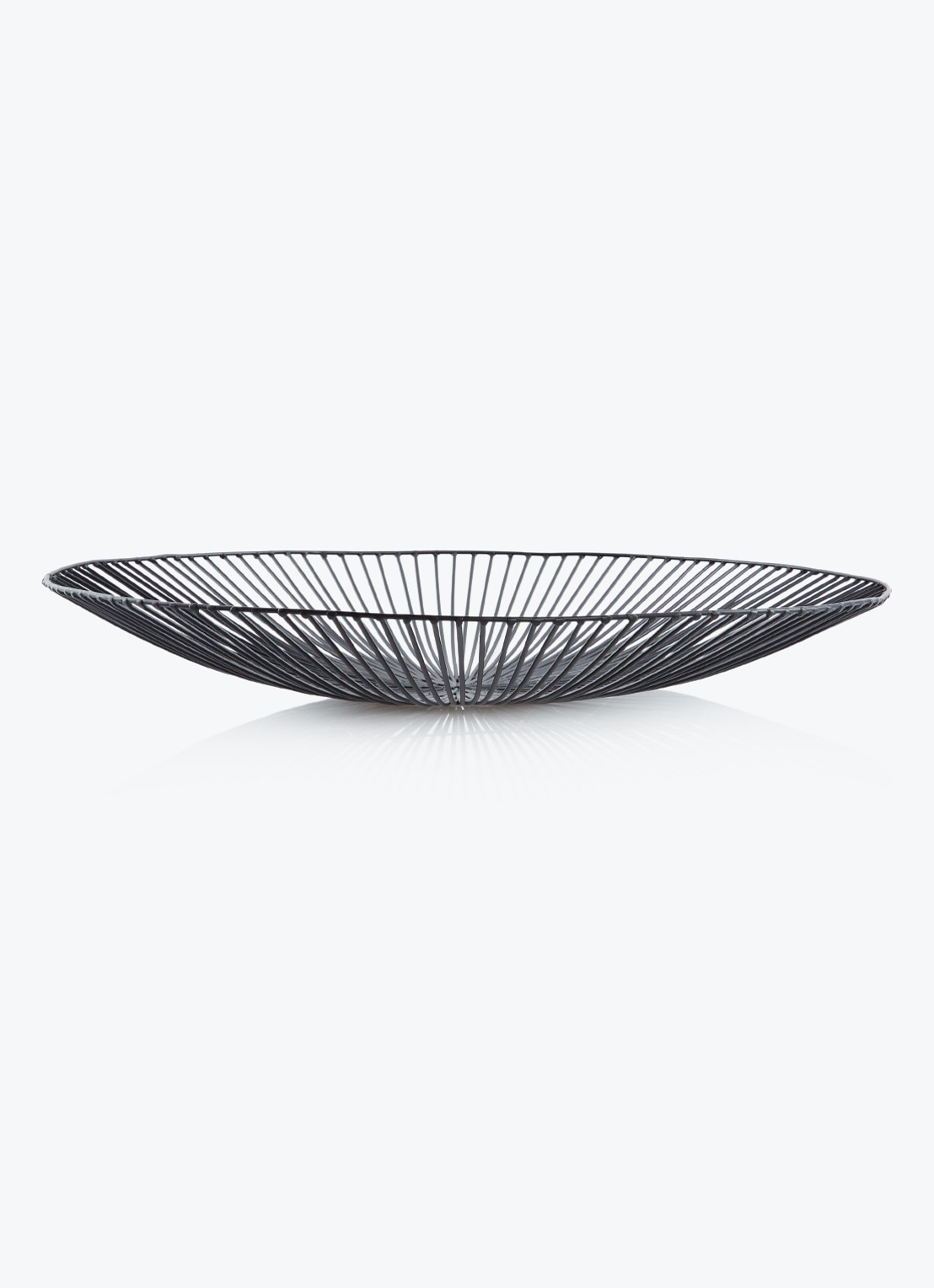 Serax Edo schaal 50 cm - voorkant zwart