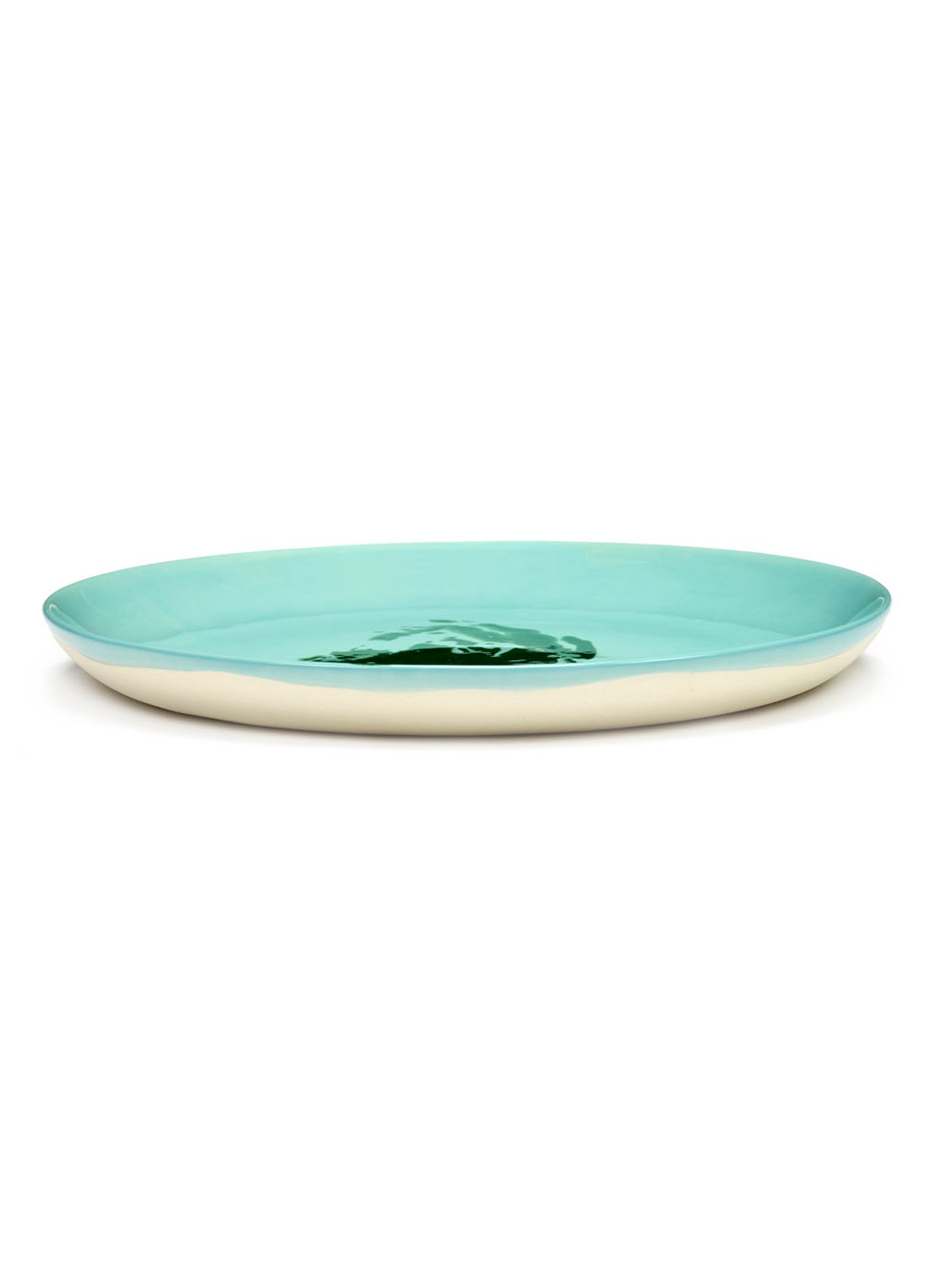 Serax FEAST Azure Artisjok M dinerbord 22,5 cm - detail 3 turquoise