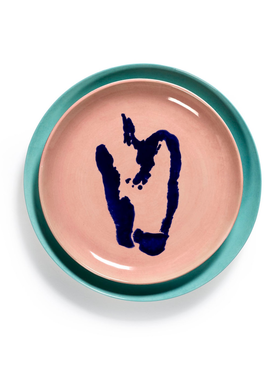 Serax FEAST Delicious Pink Paprika M dinerbord 22,5 cm - detail 2 roze
