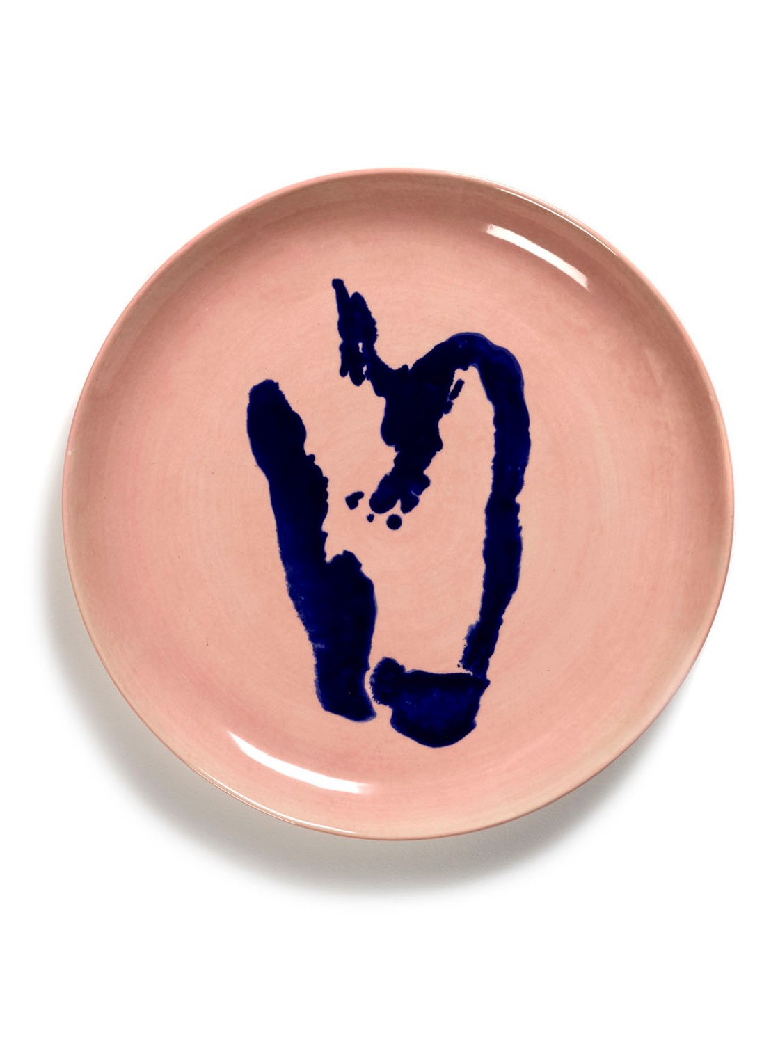 Serax FEAST Delicious Pink Paprika M dinerbord 22,5 cm - voorkant 3 roze