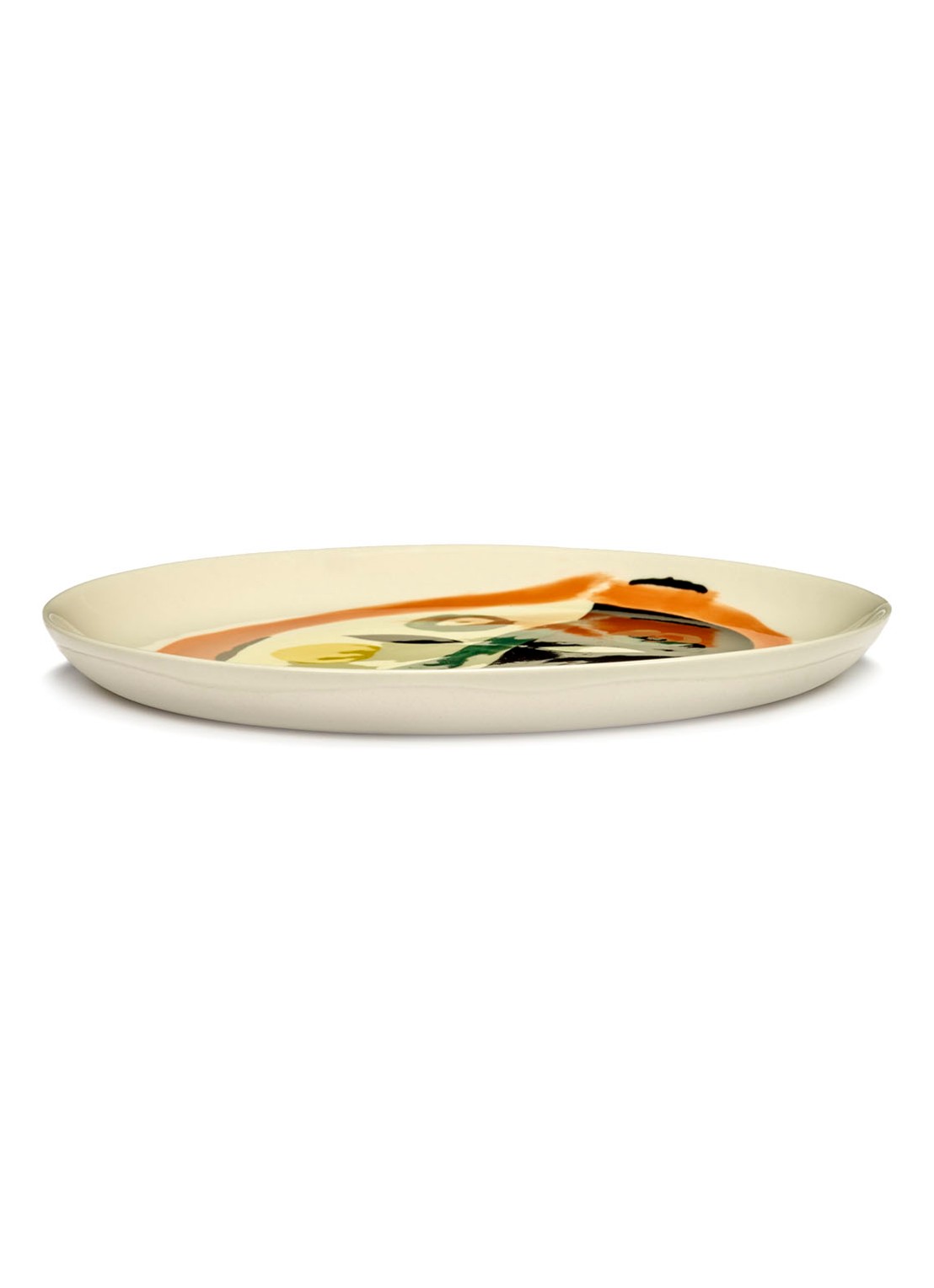 Serax Feast dinerbord 22,5 cm - detail 3 gebroken wit