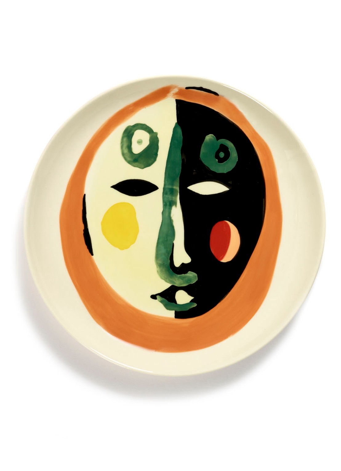 Serax Feast dinerbord 22,5 cm - voorkant gebroken wit