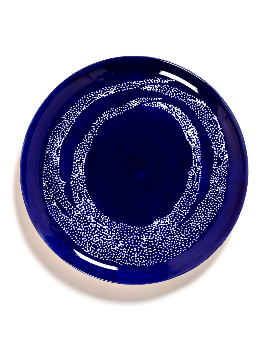Serax Feast dinerbord 26,5 cm - voorkant 2 donkerblauw