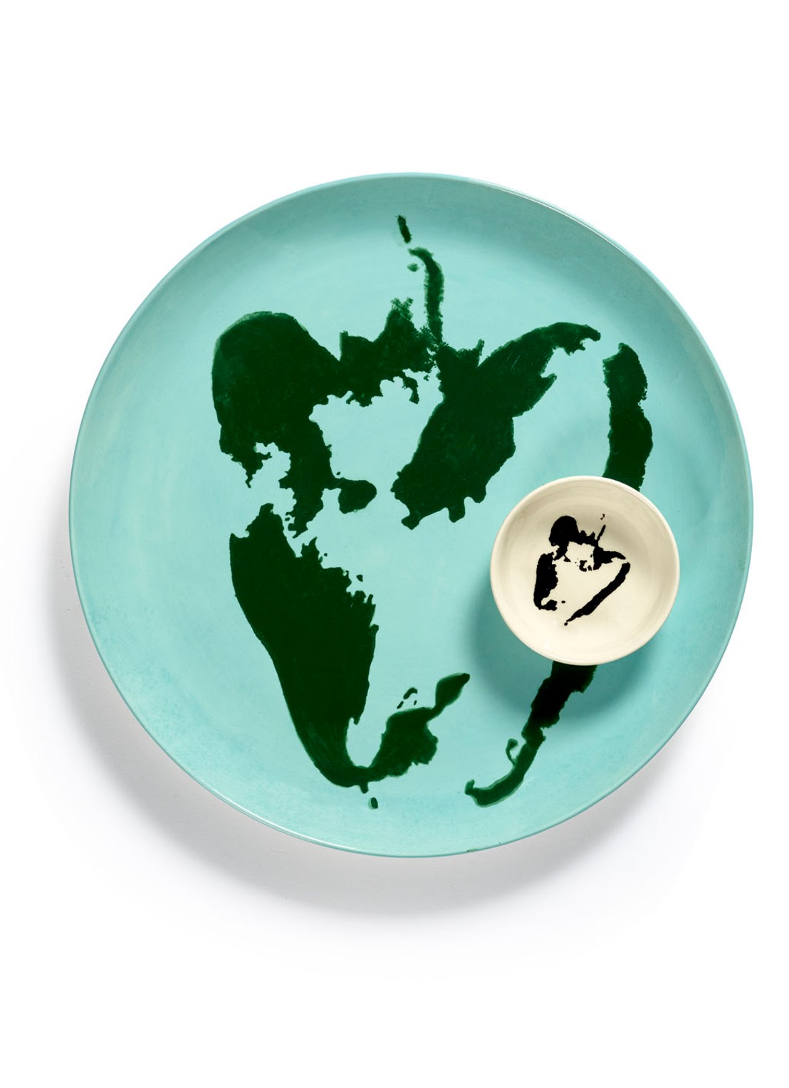 Serax Feast dinerbord 26 cm - detail 4 turquoise