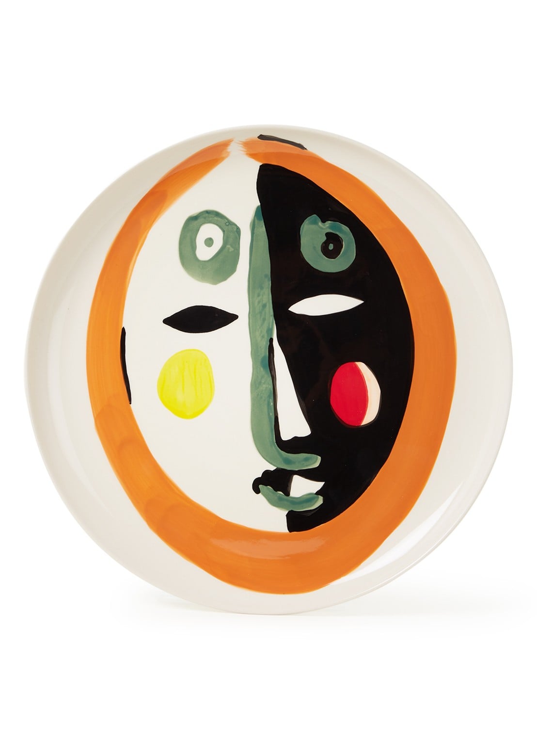 Serax FEAST Face 1 onderbord 35 cm - voorkant gebroken wit