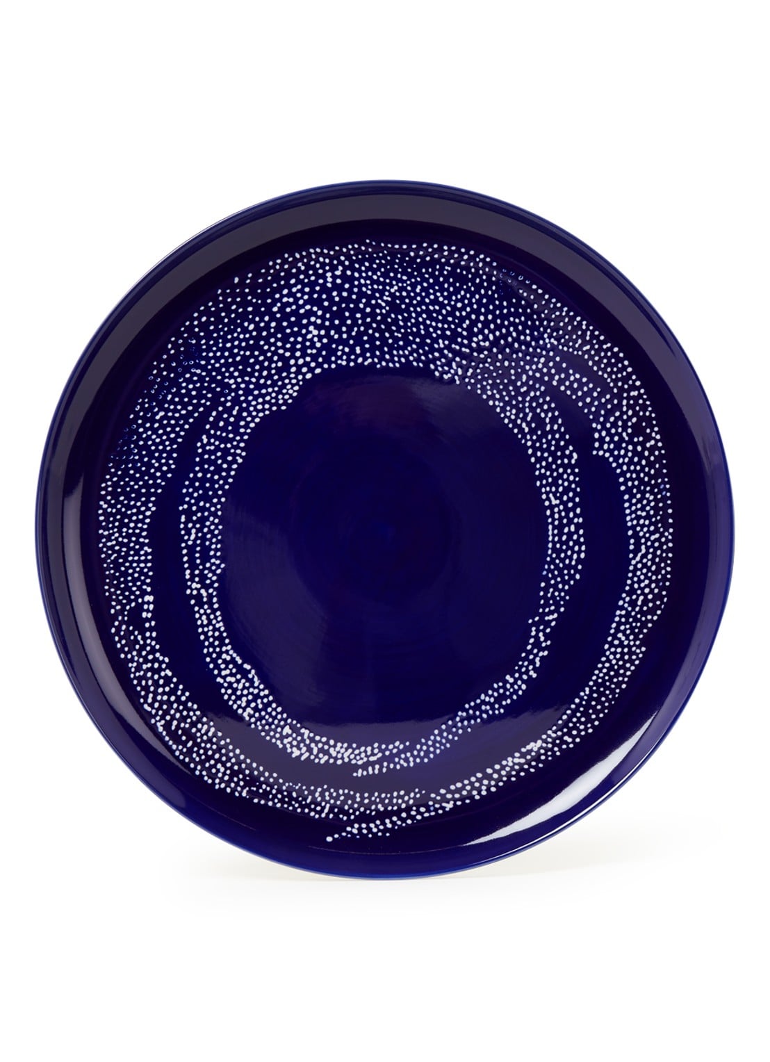 Serax Feast onderbord 35 cm  - voorkant royalblauw