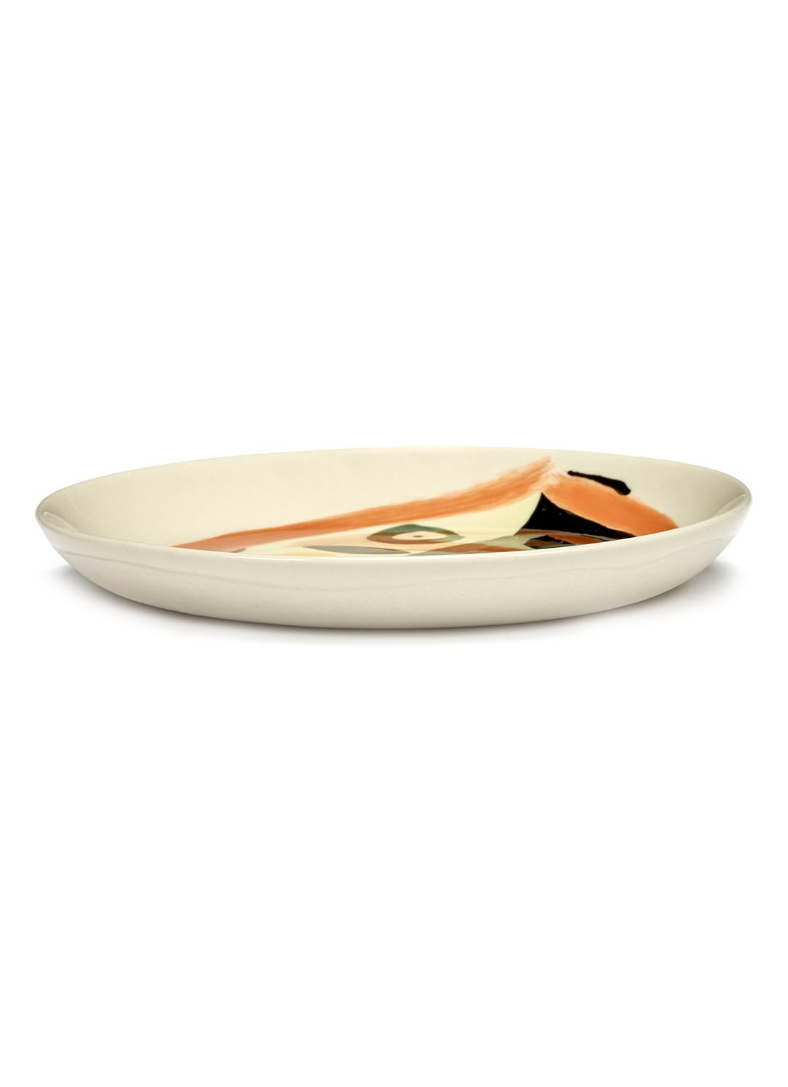 Serax Feast ontbijtbord 16 cm - detail gebroken wit