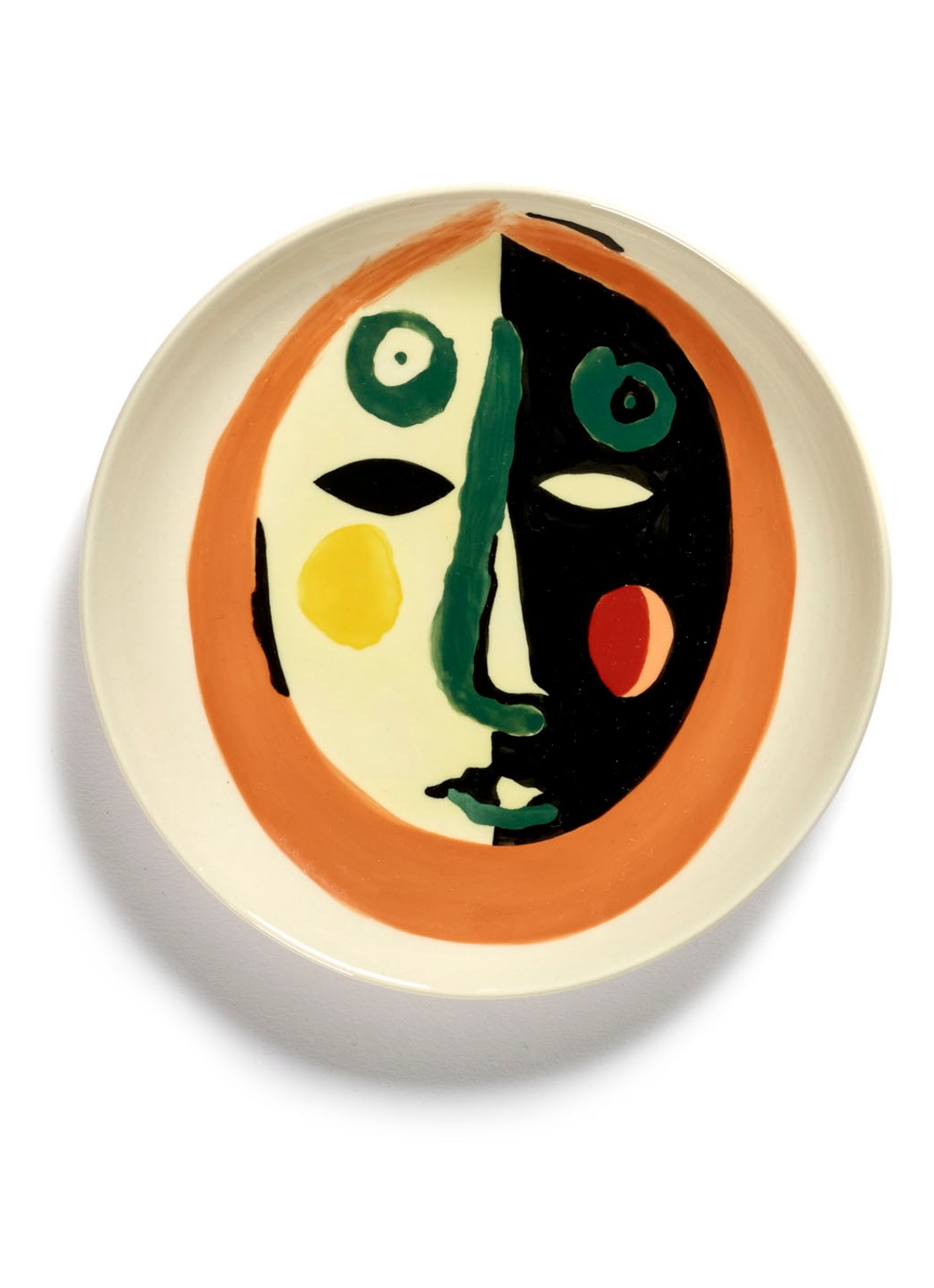 Serax Feast ontbijtbord 16 cm - voorkant 6 gebroken wit
