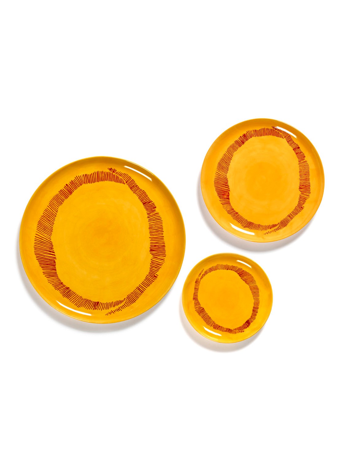 Serax Feast ontbijtbord 19 cm - detail 4 geel