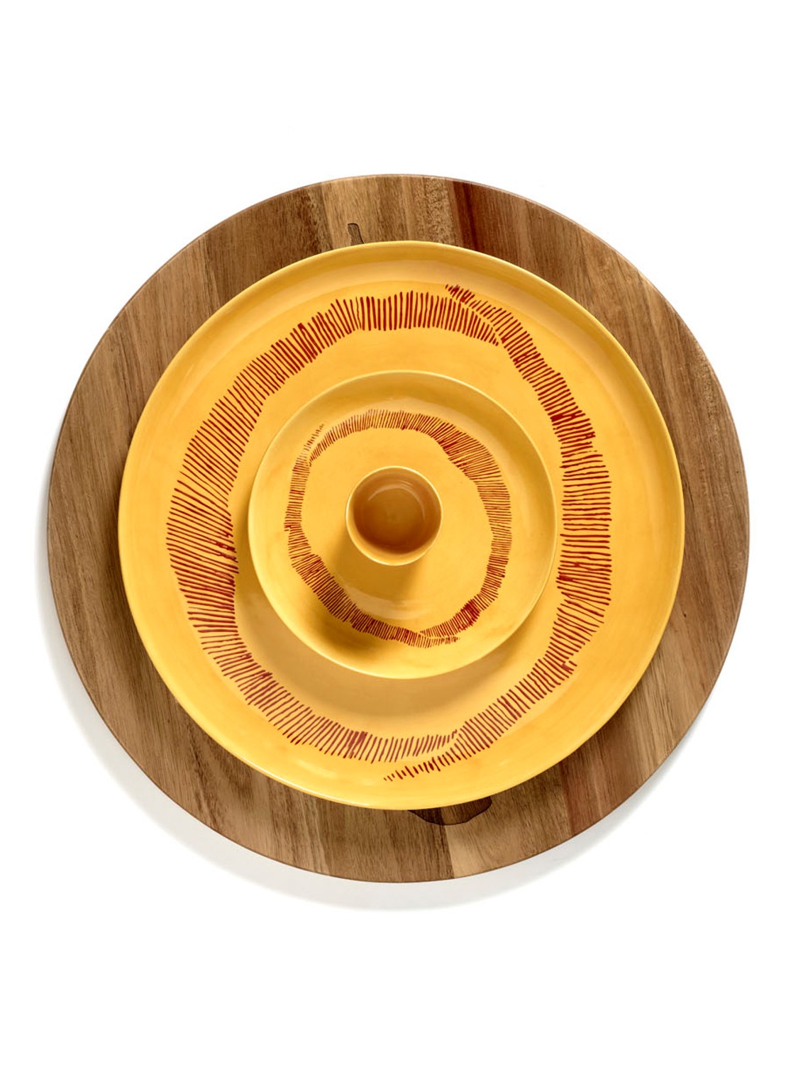 Serax Feast ontbijtbord 19 cm - detail 6 geel