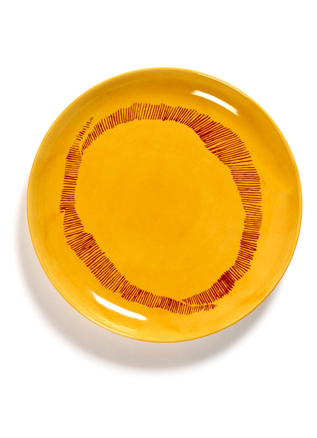 Serax Feast ontbijtbord 19 cm - voorkant geel