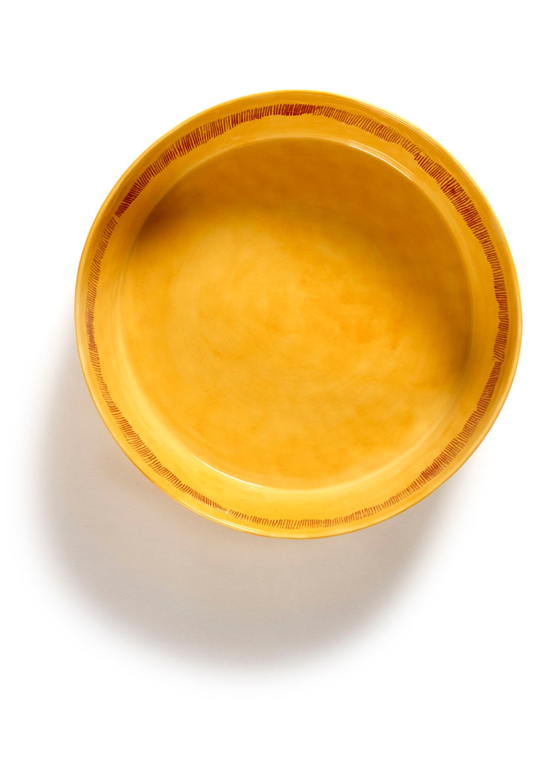 Serax Feast saladeschaal 28,5 cm - detail 3 geel