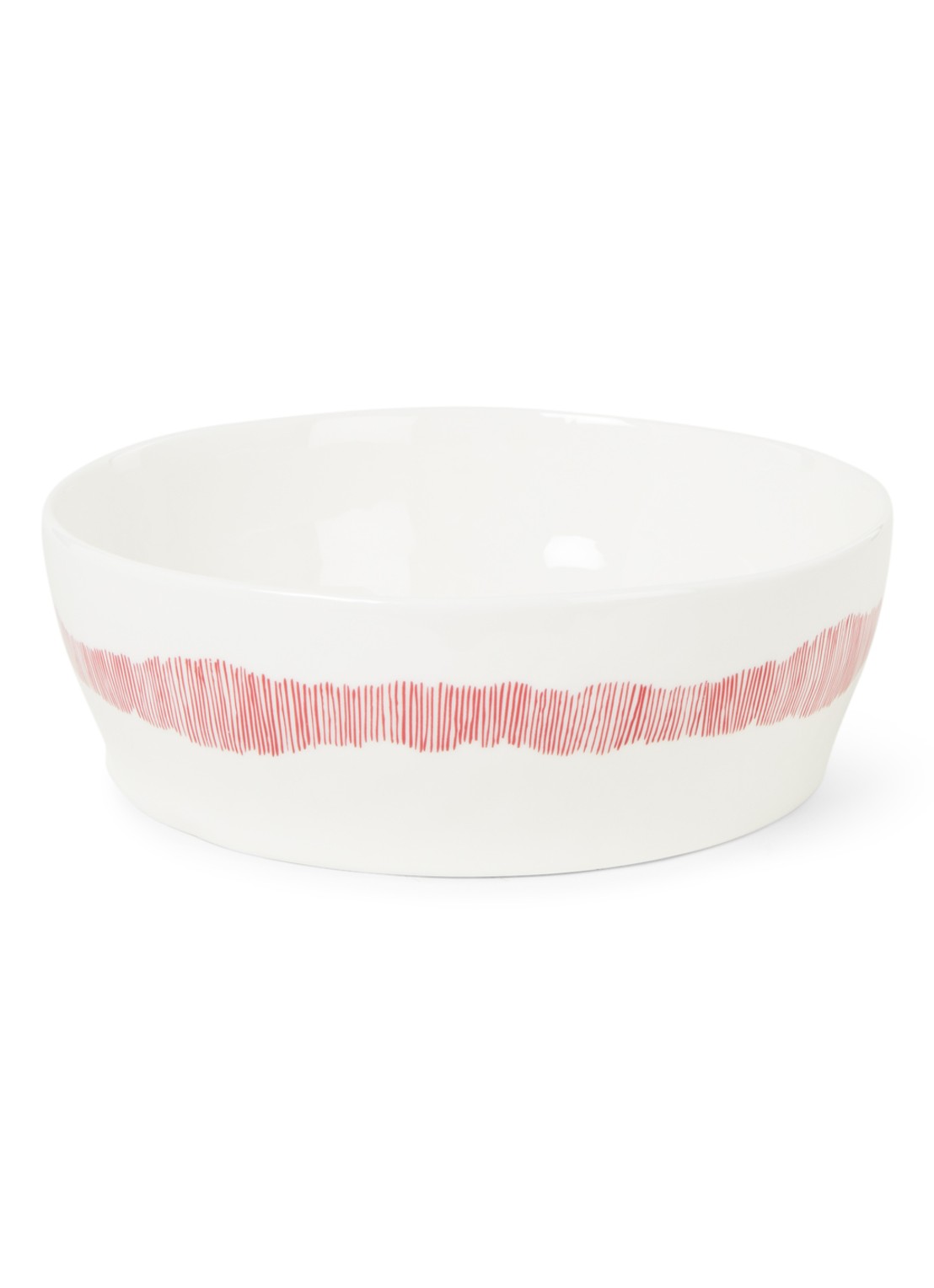 Serax Feast saladeschaal 29 cm  - voorkant gebroken wit