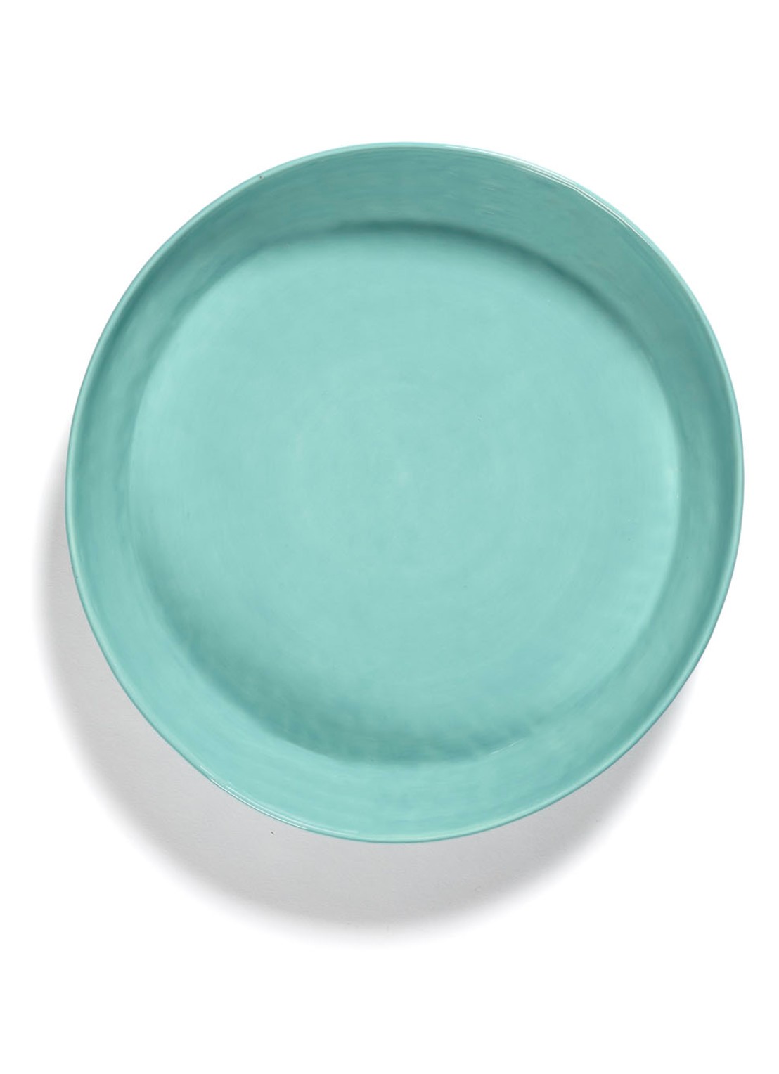 Serax Feast serveerschaal 35 cm - voorkant 2 turquoise