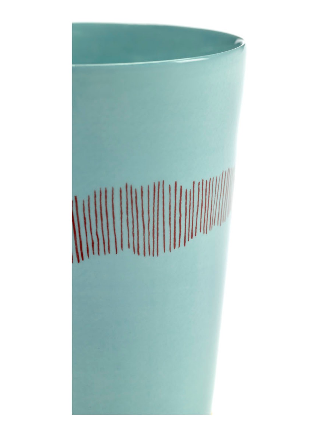 Serax Feast theekopje 33 cl - detail turquoise