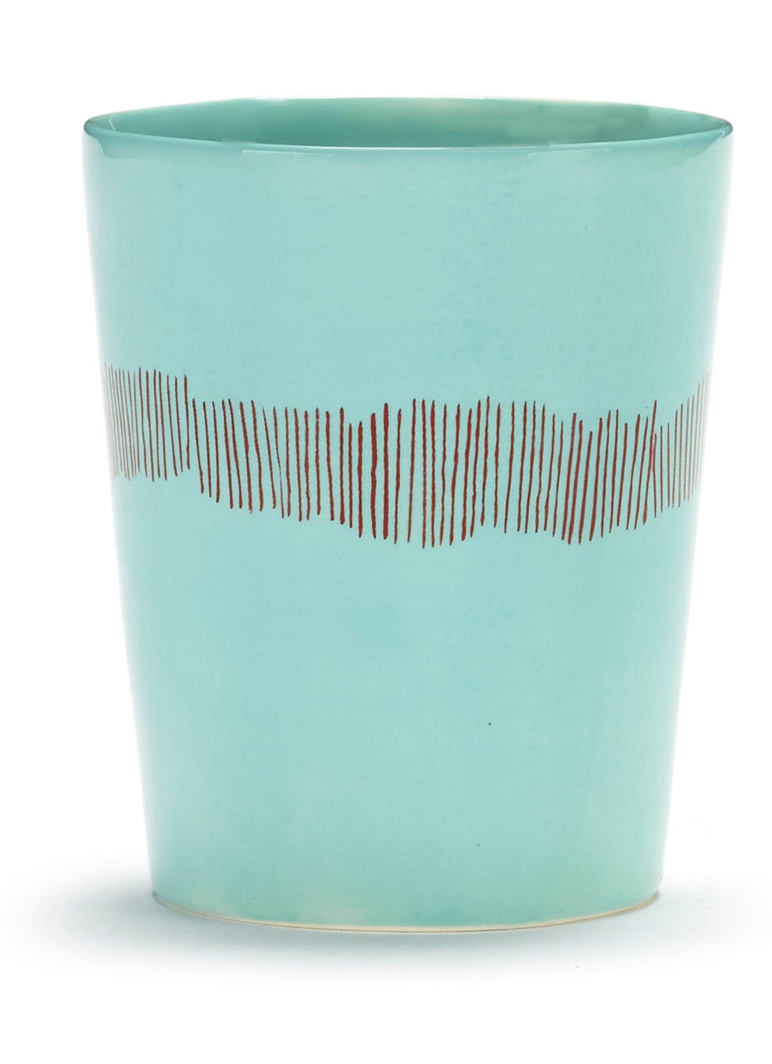 Serax Feast theekopje 33 cl - voorkant 3 turquoise