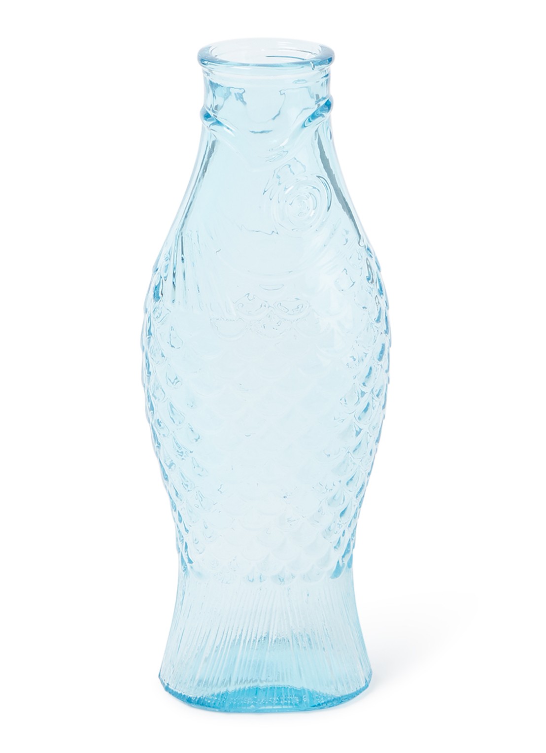 Serax Fish&Fish karaf 1 liter - voorkant blauw