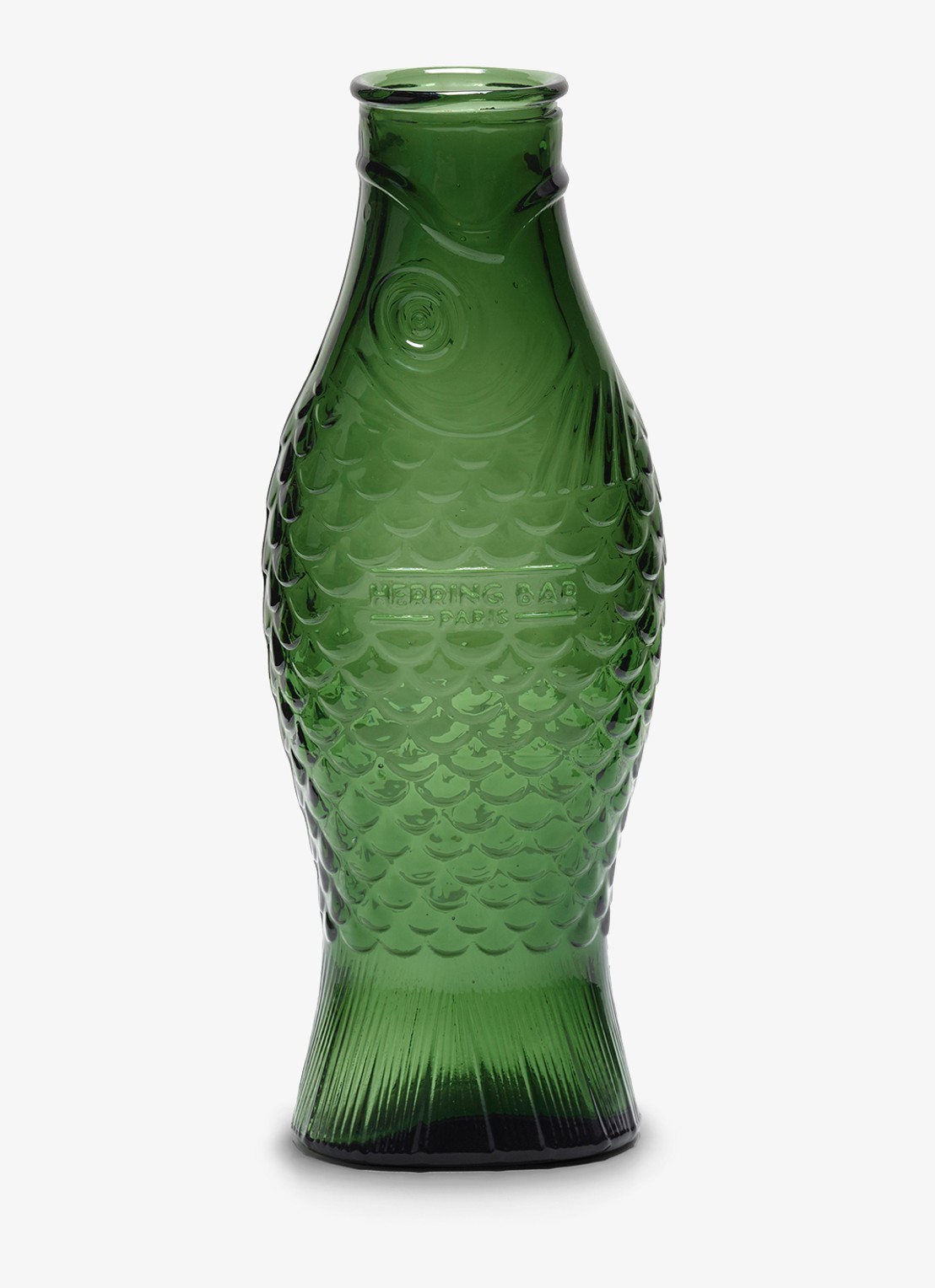 Serax Fish & Fish karaf 85 cl - voorkant 2 donkergroen