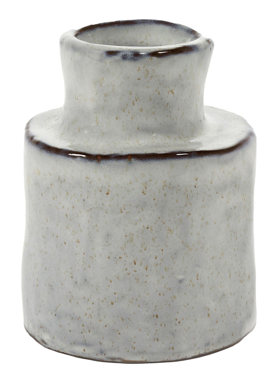 Serax Héléna by Marie Michielssen vaas 9 cm - voorkant wit