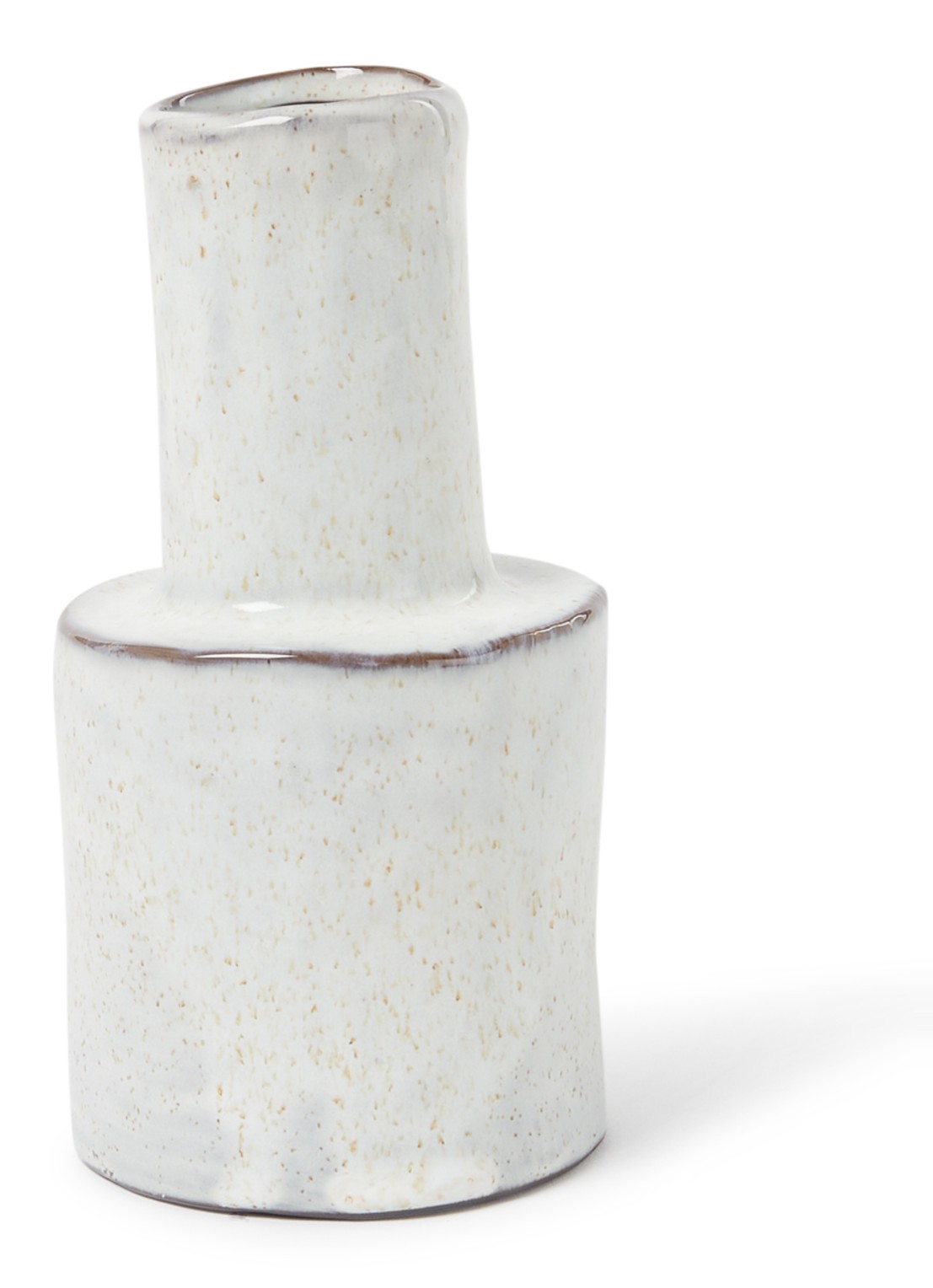 Serax Héléna vaas 14 cm - voorkant gebroken wit