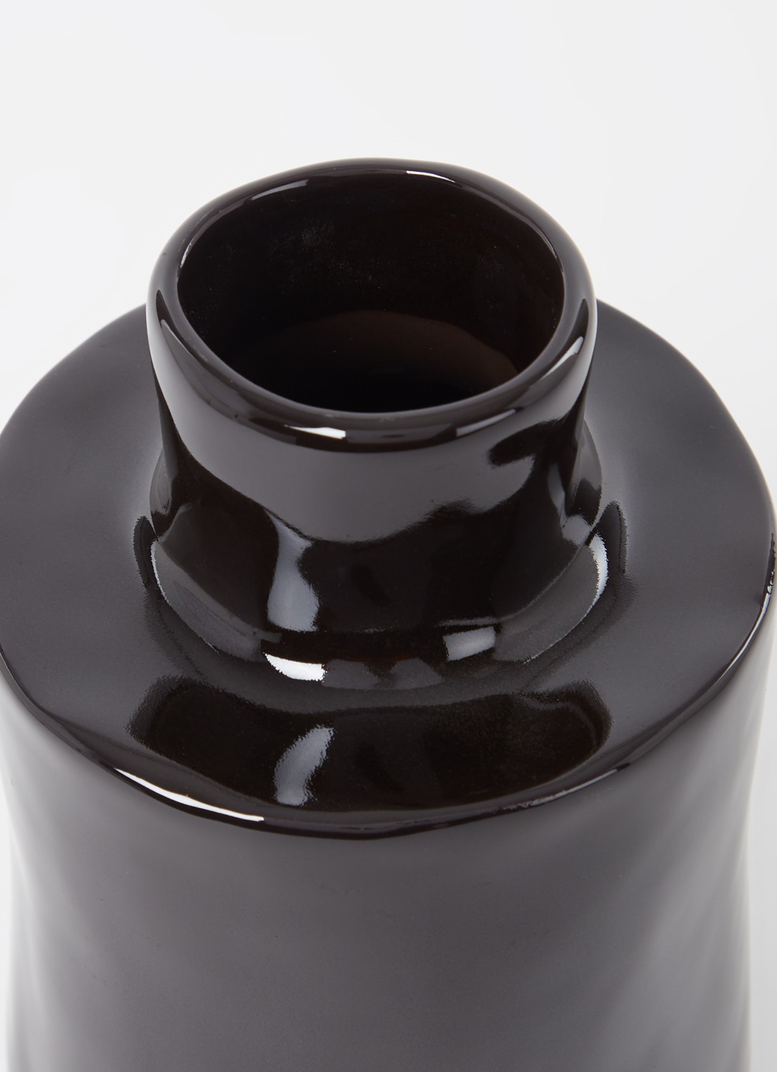 Serax Héléna vaas 15 cm - voorkant 2 zwart