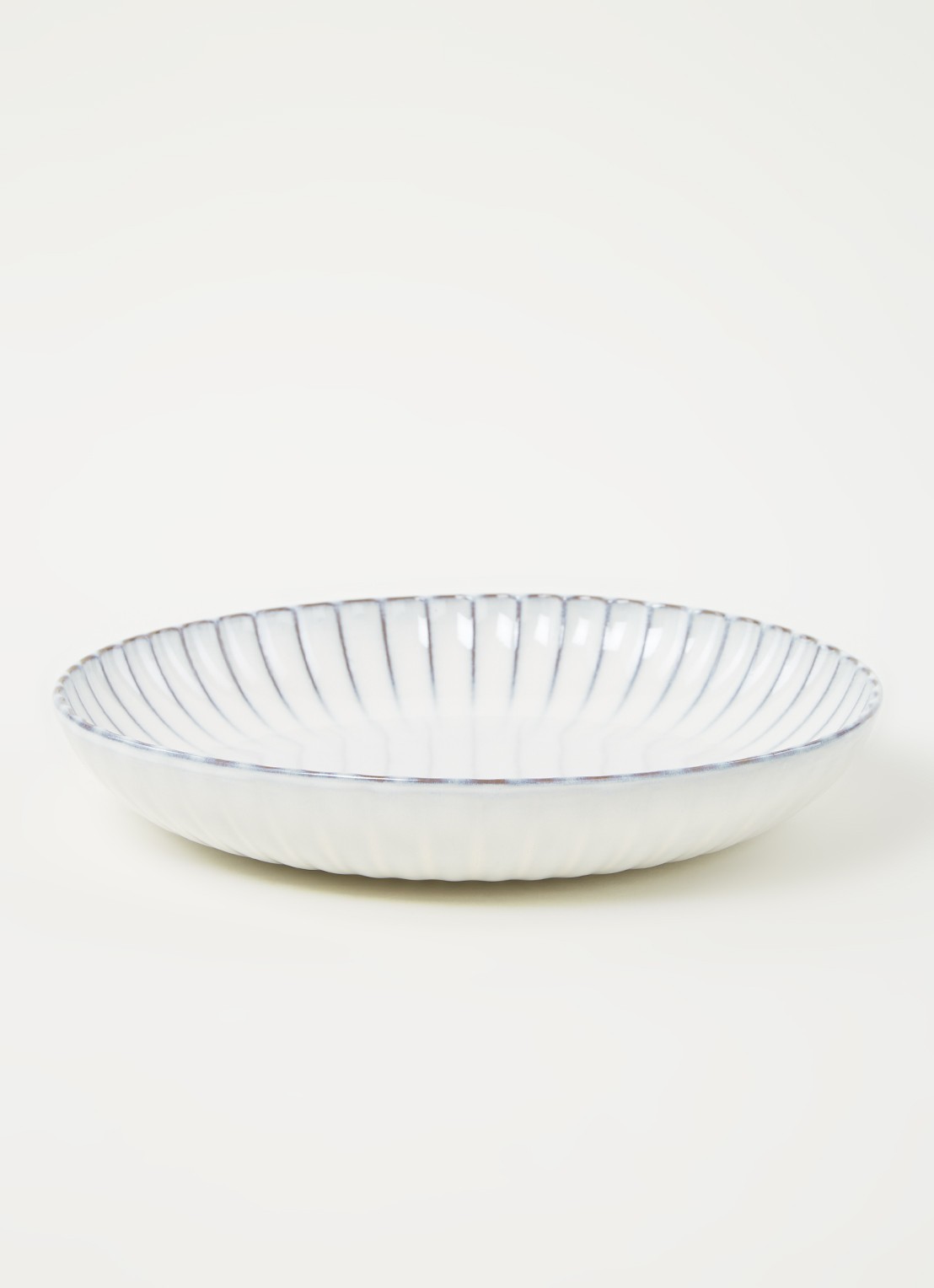 Serax Inku serveerschaal 27 cm - voorkant 3 wit