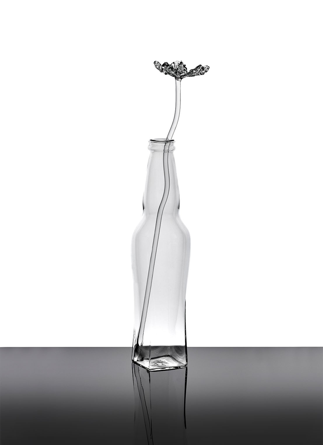 Serax Josephine vaas 30,5 cm - voorkant 2 transparant
