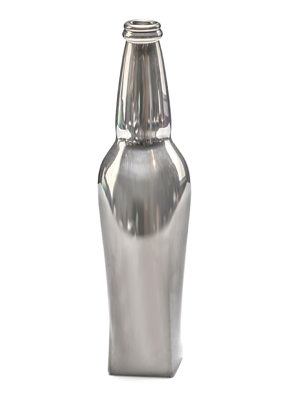 Serax Josephine vaas S 25.6 cm - voorkant zilver