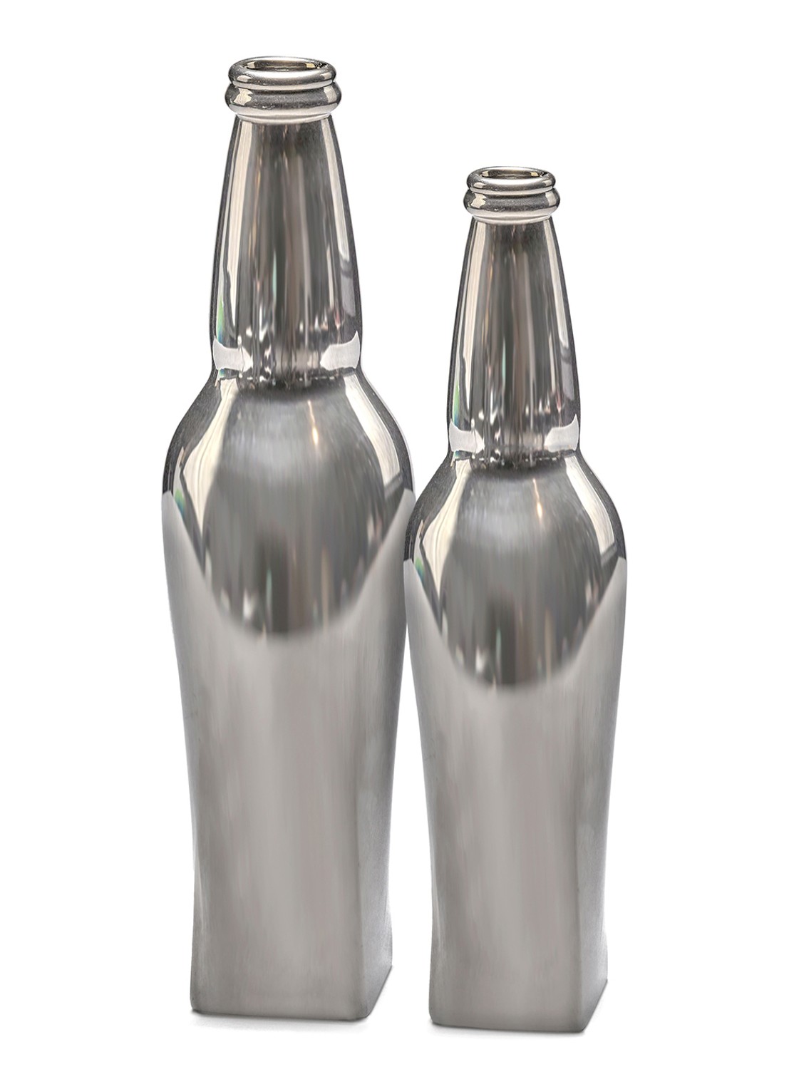 Serax Josephine vaas S 25.6 cm - voorkant 2 zilver