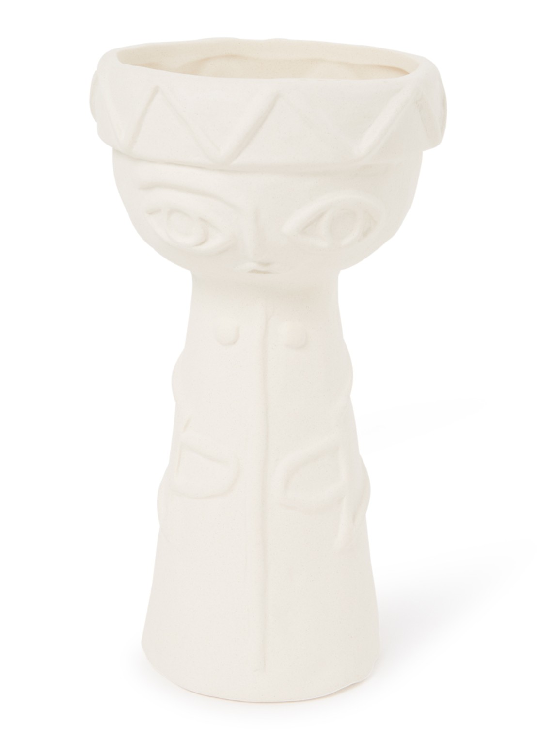 Serax Les Femmes vaas S 17,5 cm - voorkant beige
