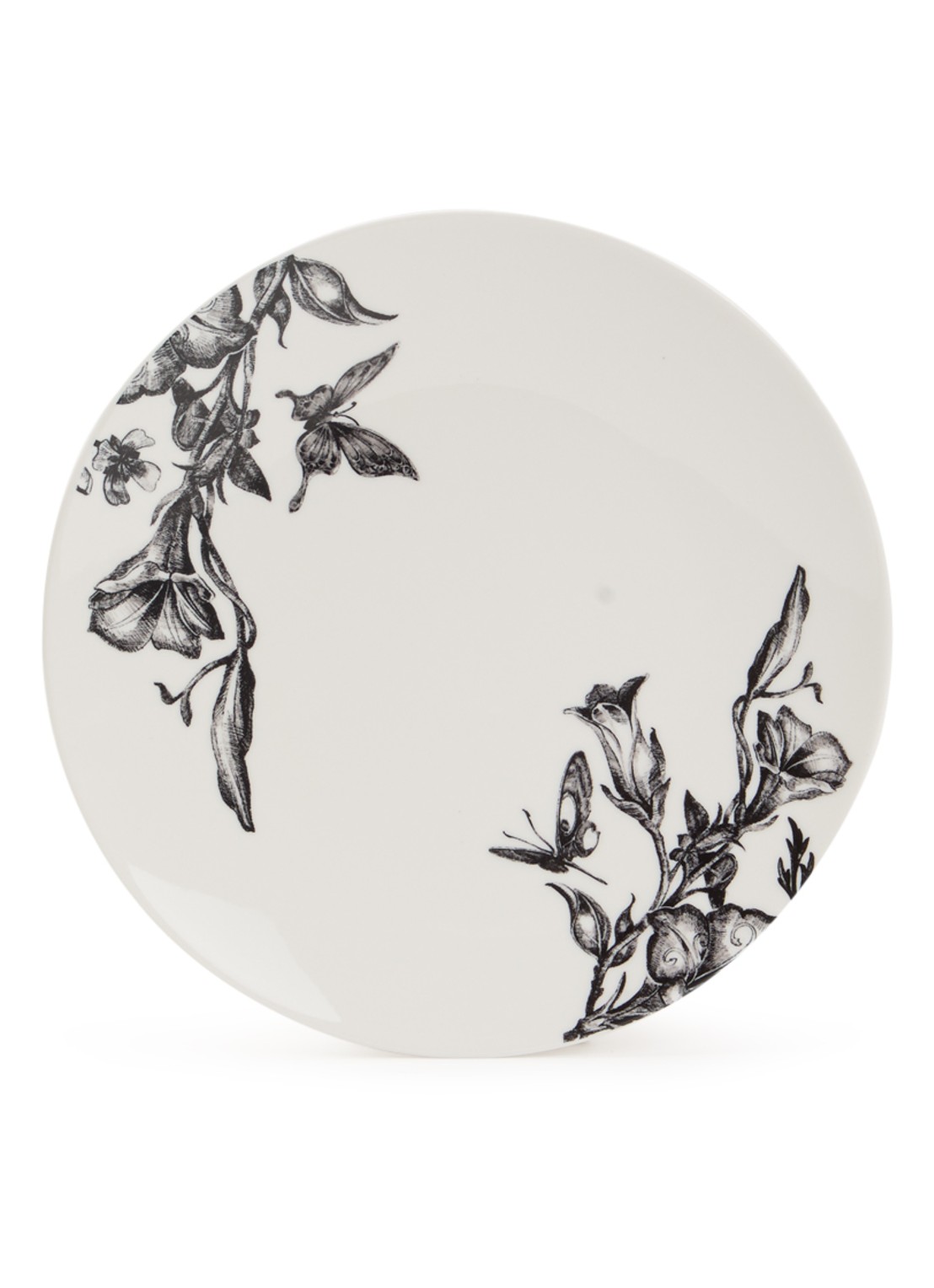Serax Magical Blossom ontbijtbord 18 cm - voorkant 3 wit