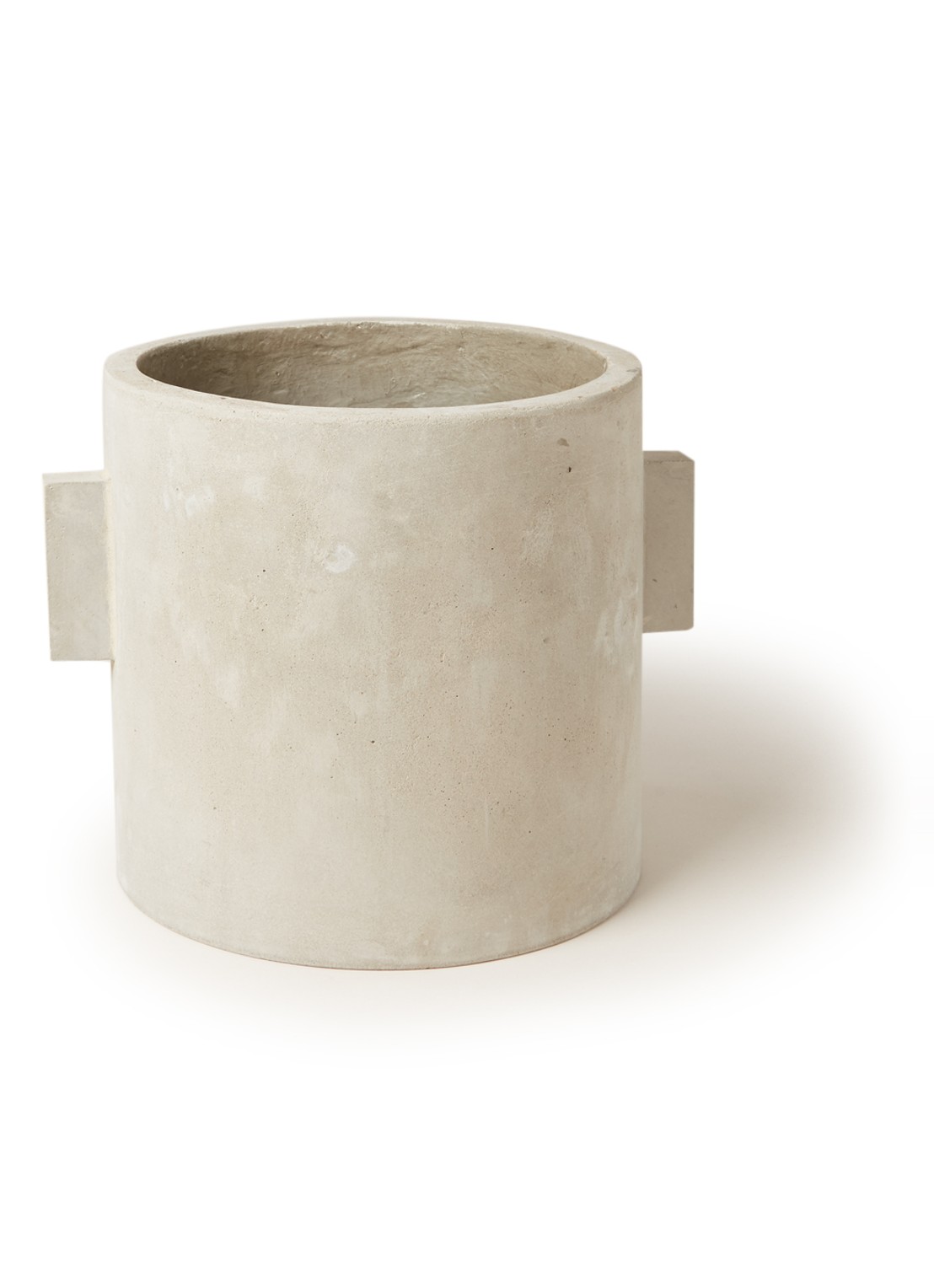 Serax Marie bloempot voor binnen Ø25 cm - voorkant lichtgrijs