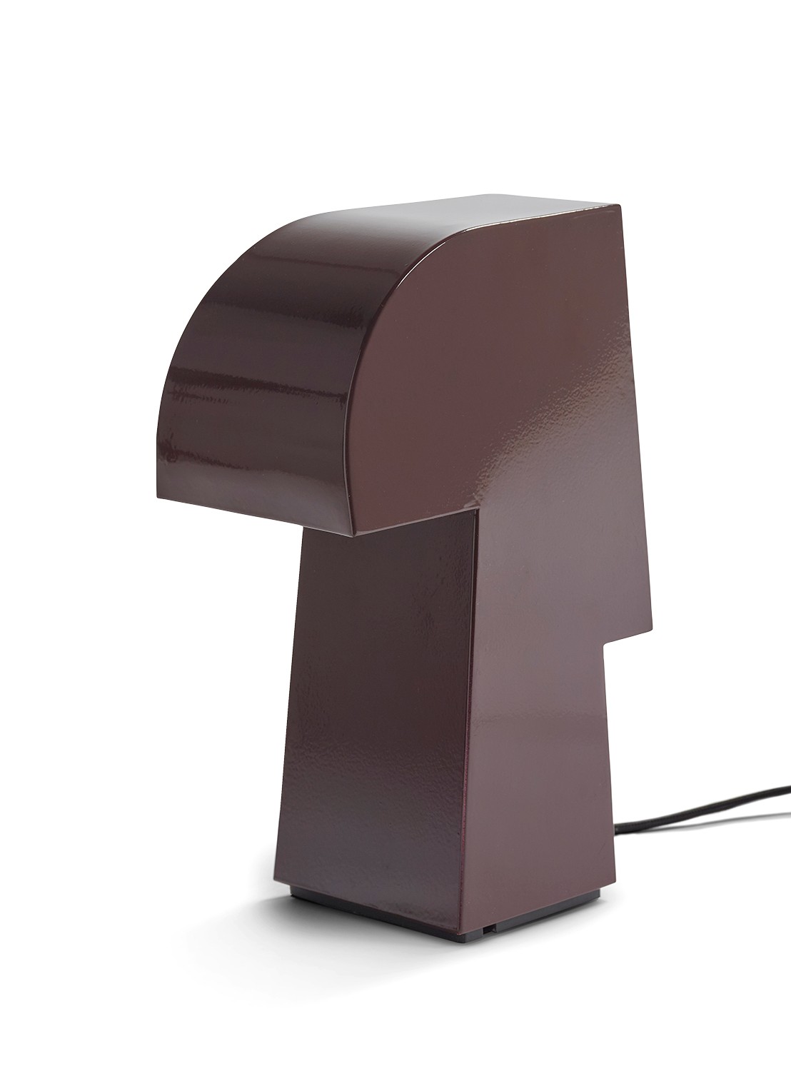 Serax Nizou tafellamp 27 cm - voorkant 5 aubergine