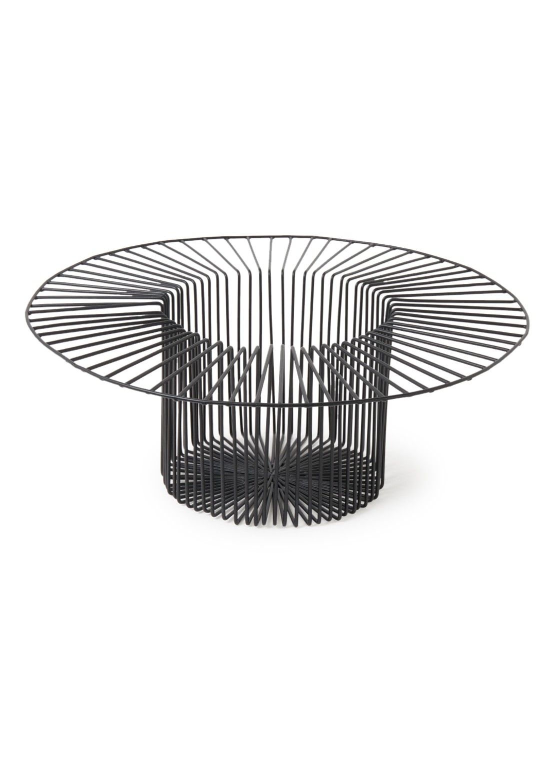 Serax Paglieta mand 40 cm  - voorkant zwart